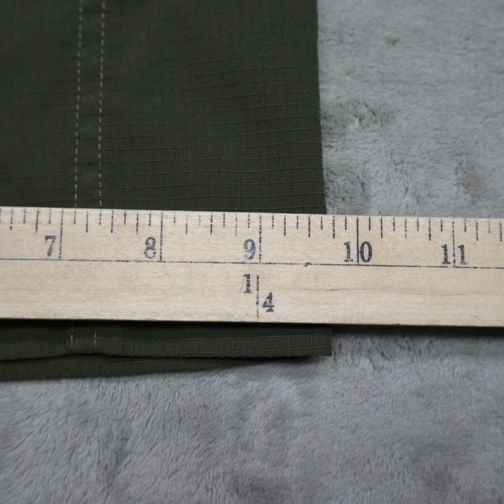 North Face Pants Men 36x33 Green Convertible Cargo Ripstop Light Wind Rain Hike
